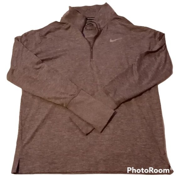 Nike Tops Nike Running Dri Fit Long Sleeve Shirt Sweater Top Large